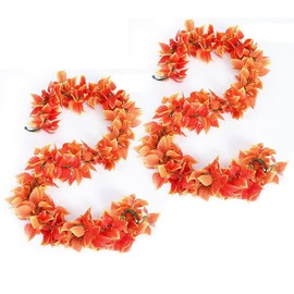 TAMUNI 2 PCS Eucalyptus Garlands - Realistic Eucalyptus Branches for Wedding and Home Decor, Exquisite Flower Garland for Indoor and Outdoor Use