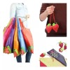 CL Bolsa Magica Fresa Ecologica Mandado Plegable Reutilizable