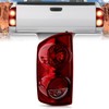 Nilight Taillight Assembly Compatible with 2007 2008 Dodge Ram 1500