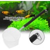 Small Telescopic Aquarium Fish Net, 2Pcs Small Telescopic Shrimp Net,Aquarium