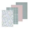 Sleepdown Check Printed 100% Cotton Half Panama Reusable Soft Cloth