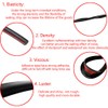 ESUPPORT 16ft 5M U Shape Car Door Moulding Rubber Scratch