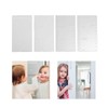 Height Chart Mirror, Shatterproof Kids Growth Chart Mirror 2.3-5.9ft Acrylic