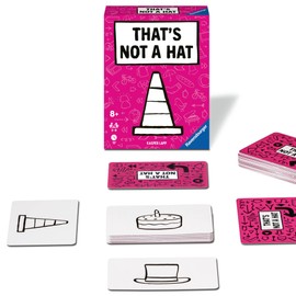 Ravensburger – 20954 That's not a hat – Party Game, Card Game for 3–8 People, Fun Entertainment from 8 Years