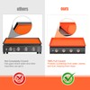 Full-Edge 22" Blackstone Silicone Griddle Cover, with 16" Silicone Spatula