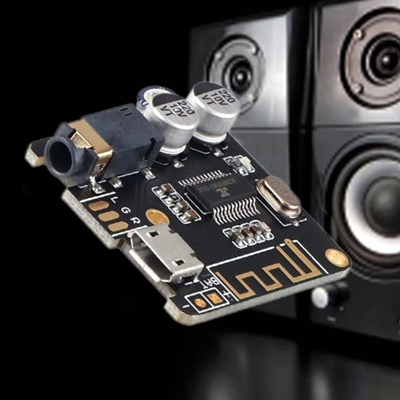 Bluetooth Audio Receiver MP3 Bluetooth Decoder +AUX Audio Cable Kit