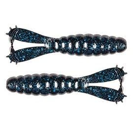 Z-MAN GT375-02PK4 Goat 3.75" Black/Blue 4 Pack, Multi, one Size