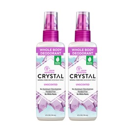 Crystal Body Deodorant Spray-4 fl oz, 2 pack