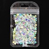 KARMELLING 100PC Flatback Round Rhinestones Nail Art Rhinestones AB Crystals