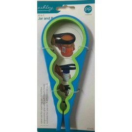 4 in 1 JAR and Bottle Opener - Kitchen Gadget for Opening LIDS - Jars Bottles UK