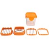 5 in 1 Multifunction Vegetable Cutter Fruit Salad Garlic Chopper