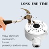 WEILAILIFE 【Security Camera Junction Box】 Universal Bullet Security Camera Mount