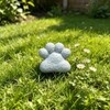 Resin Cat Paw Decorative Stone, Outdoor Garden Lawn Ornament