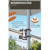 Menz Parasol Holder Balcony Railing – Stainless Steel Umbrella Holder