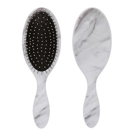 Cala Wet-n-dry black & white marble hair detangler