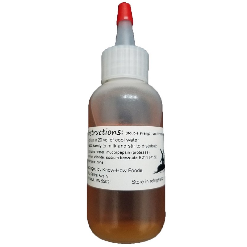 Liquid Vegetable Rennet (2x, double strength) (2 oz.)