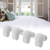 16PCS Duvet Clips for Comforter Inside Cute Bunny Duvet Pin