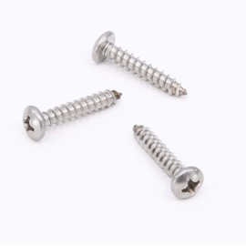 RecPro #6 Pan Head Stainless Steel 3/4" RV Roof Screws (100 Screws)