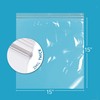 GPI - 15" x 15", 200 Count, Clear Plastic Reclosable