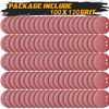 Pack of 100 Random Orbital Sandpaper 125 mm Velcro, 8
