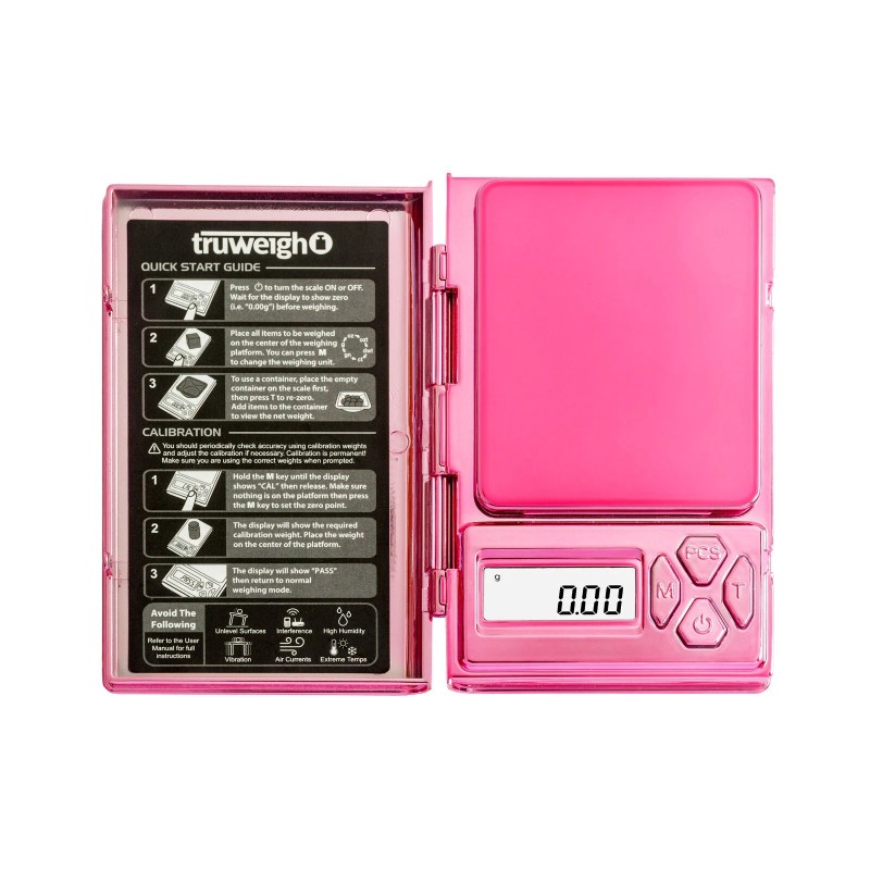Truweigh Digital Kitchen Food Scale for Cooking - Grams &