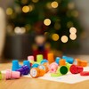 THE TWIDDLERS 36 Self-Inking Christmas Stamps for Children, Advent Calendar,