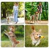 RENEWREVITAL 犬用ハーネス メッシュデザイン犬用ハーネス ノープル犬用ベスト ハイキング用 小中大型犬用 迷彩 中サイズ