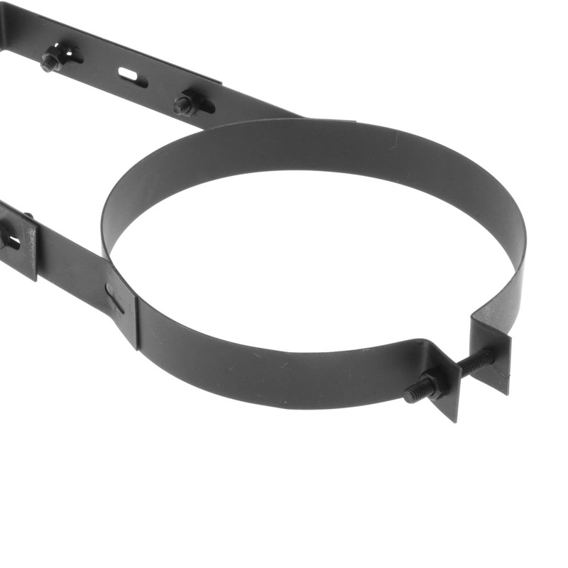 Milageto Chimney Pipe Bracket, Flue Liner Clamp Sturdy Household Hanging