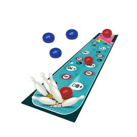 Baoblaze Kids Bowling Set Outdoor Game Early Development Mini Tabletop Shuffleboard Table Game for Party Favor Ages 3-8 Years Old Kids