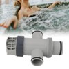 Dual Split Hose Plunger Valve for Intex 11872, Easy Installation,