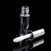 Yosoo 45pcs Plata Transparente 1,2 ml Tubos Vacío de Plástico