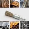 GeneX Wire Brush, Electric Drill, Round Axis, Copper Wire, Polishing