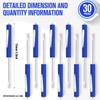 Minatee 30 Pcs Pocket Screwdriver Mini Tops and Pocket Clips