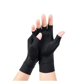 CocoAtlas Copper Care Copper Infused Compression Gloves Medium (One Pair)