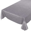 ANRO Oilcloth Tablecloth Oilcloth Tablecloth Oilcloth Table Cloth Concrete Grey