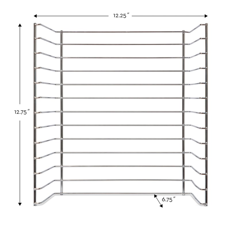 Melissa & Doug Multi-Fit Metal Wire Puzzle Rack 12 inches