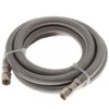 DecoSource 10 Ft Refrigerator Water Line Connector - Braided Steel