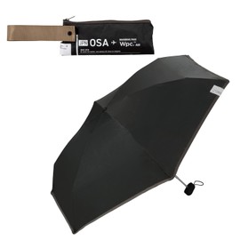 [2025] Wpc. 801-11490-102 Parasol Light Filtering Travel Parasol Mini Black <100% Shading Ratio / 100% UV Reduction / UPF 50+ / Thermal Blocking/Rain / Rain / Sun / Rain / Folding Umbrella for Work or