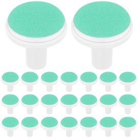 MERRYHAPY 24Pcs Baby Electric Nail File Replacement Pads - Safe Sandpaper Grinding Heads for Infant Toddler Nail Trimmer - Universal Fit for Electric Files