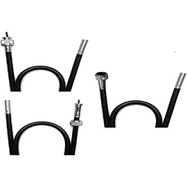 1 x Speedometer Cable with Union Nut Vegan 585 mm 725 mm 900 mm PGT 103 Moped Moped Moped Motorcycle Vintage Cable Speedometer (725 mm)
