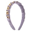 scicent Purple Headband Party Elastic Hair Bands for Women's Hair