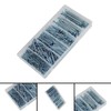 Dapetz ® 500pc Cotter Pin Assortment Set Kit, R Clips
