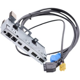 Deal4GO Front I/O Panel Audio USB Board w/Cable JN9J7 6H84N Replacement for Dell Alienware Aurora R12 R11 R10 R9 Tower Desktop