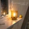 LUSHARBOR Battery Operated Lamp with Timer, Small Table Lamp Bedside