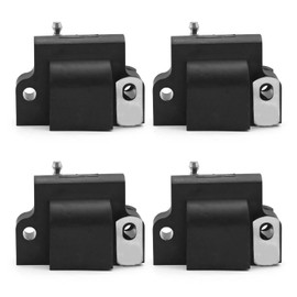 LIDSCURA 4Pcs 582508 Ignition Coil Replacement for Johnson Evinrude Outboard Motor 1985-2005 4HP 5HP 6HP 6.5HP 8HP 20HP 25HP 30HP 100HP 115HP 18-5179 183-2508