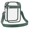 USPECLARE Clear Purse Stadium Approved CrossBody Bag for Men and