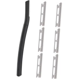 Cuchilla para Cejas Repuesto y Estuche Compacto Recortadora Ligera y Segura para Perfilado Facial y Cuidado Personal