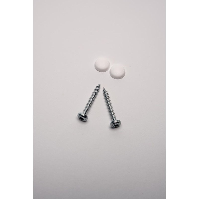 TESO Surface-Mounted Cord Winder with Hinge System in White (without