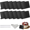 JULBEAR 12 Pieces Mini Chalkboard Signs, 4 x 3 inch