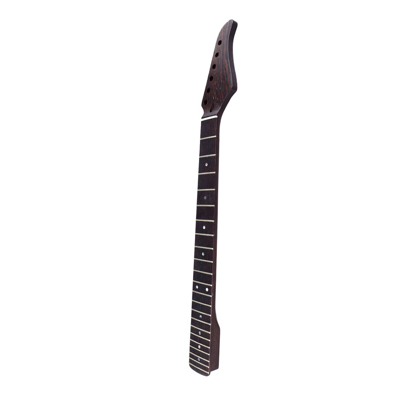 22 Frets Neck Replacement Wenge Wood Material Guitar Fingerboard Neck